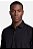 Camisa Aramis Slim Poliviscose de Bambu Com Stretch Preto - Imagem 2
