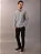 Camisa Manga Longa Masculino Regular Vichy Bd Marinho - Imagem 4