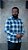 Camisa Calvin Klein Jeans Manga Longa Slim Heather Cheack - Imagem 1