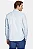 Camisa Aramis Manga Longa Slim em Tricoline Stretch Liso Azul Claro - Imagem 4
