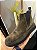Bota Masculina Chelsea Couro Camurça Verde Militar Garbanne Solado Alto 4cm - Imagem 3