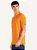 Polo Tommy Hilfiger Masculina Regular Piquet 1985 Laranja Ocre - Imagem 4