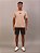 Camiseta Calvin Klein Masculina Logo CKJ Leather Caqui Medio - Imagem 5