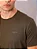 Camiseta Manga Curta Calvin Klein Jeans Masculino Logo Basico Peito Militar - Imagem 3
