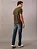 Camiseta Manga Curta Calvin Klein Jeans Masculino Logo Basico Peito Militar - Imagem 4
