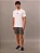 Camiseta Manga Curta Calvin Klein Jeans Masculino Ck Rubber Patch Branco - Imagem 3
