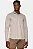 Camisa Aramis Manga Longa Slim Micro Xadrez Caqui / Branco - Imagem 1
