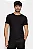 Camiseta Aramis Manga Curta Super  Slim Básica Preto - Imagem 1