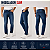 Calça Ellus Slim Masculina Jeans Premium Azul Original - Imagem 3