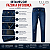 Calça Ellus Slim Masculina Jeans Premium Azul Original - Imagem 7