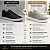 Tênis Casual Premium Couro Máximo Conforto Masculino - Imagem 5