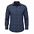 Camisa Aramis Masculina Xadrez Azul Manga Longa - Imagem 1