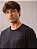 Camiseta Masculina de Algodão Básica Calvin Klein Jeans Azul Marinho - Imagem 2