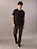 Camiseta Masculina de Algodão Básica Calvin Klein Jeans Azul Marinho - Imagem 3