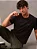 Camiseta Masculina de Algodão Básica Calvin Klein Jeans Azul Marinho - Imagem 4