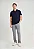 Polo Masculina Docthos Slim Tech Marinho Original Masculino - Imagem 4
