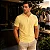 Camisa Polo Docthos Manga Curta Slim Piquet Amarela - Imagem 1