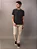 Camiseta Masculina Básica em Meia Malha Calvin Klein Azul Marinho - Imagem 3