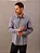 Camisa Manga Longa Calvin Klein Jeans Regular Oxford Leve Marinho - Imagem 2