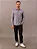 Camisa Manga Longa Calvin Klein Jeans Regular Oxford Leve Marinho - Imagem 1