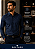 CAMISA DOCTHOS SLIM MANGA LONGA REPELENTE A LIQUIDO MICRO XADREZ AZUL NOITE - Imagem 5
