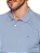 Polo Calvin Klein Slim Piquet Basica Azul Claro - Imagem 1