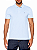 Polo Calvin Klein Slim Piquet Basica Azul Bebê - Imagem 4
