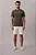 Camiseta Calvin Klein Piquet Verde Militar - Imagem 1