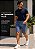 Bermuda Docthos Masculina Midle Azul Casual Premium Elastano - Imagem 4