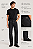 Calça Ellus Masculina Modelagem Reta Classic Preta - Imagem 3