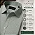 Camisa Aramis Mini Xadrez Regular Verde Com Branco - Imagem 3