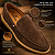 Loafer Garbanne Marrom Camurça Couro Pelica Masculino Premium - Imagem 6