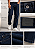 Calça Ellus First Blue Modelagem Reta Classic Lav.Escuro - Imagem 2