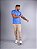 Camiseta Cotton Pima Azul Bic Bruder - Imagem 3