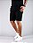 Kit Bermuda Sarja Preta + Camiseta Cotton Pima Marinho Bruder - Imagem 6