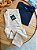 Kit Calça Sarja Bege + Camiseta Cotton Pima Preta Bruder - Imagem 1