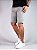 Kit Bermuda Sarja Cinza Claro + Camiseta Cotton Pima Branca Bruder - Imagem 3