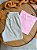 Kit Shorts Linho Bege + Camiseta Cotton Pima Rosa Claro Bruder - Imagem 1