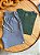 Kit Shorts Linho Chumbo + Camiseta Cotton Pima Verde Musgo Bruder - Imagem 1