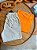 Kit Shorts Linho Bege + Camiseta Cotton Pima Laranja Bruder - Imagem 1
