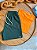 Kit Shorts Linho Verde Musgo + Camiseta Cotton Pima Laranja Bruder - Imagem 1
