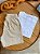 Kit Shorts Linho Bege + Camiseta Cotton Pima Branca Bruder - Imagem 1