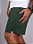 Kit Shorts Linho Verde Musgo + Camiseta Cotton Pima Branca Bruder - Imagem 4