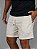 Kit Shorts Linho Bege + Camiseta Cotton Pima Verde Musgo Bruder - Imagem 3