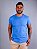 Kit Shorts Linho Chumbo + Camiseta Cotton Pima Azul Bic Bruder - Imagem 6