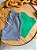 Kit Shorts Linho Chumbo + Camiseta Cotton Pima Verde Bruder - Imagem 1