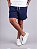 Kit Shorts Linho Marinho + Camiseta Cotton Pima Verde Bruder - Imagem 3