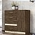 Cômoda com 4 Gavetas e 1 Porta Vênus Castanho Wood/Avelã Moval - Imagem 2
