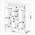Guarda Roupa Casal 6 Portas Portugal Prime Cinamomo/Off White IMOP - Imagem 3