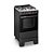Fogão 4 Bocas com Acendimento Automático e Forno 50L Ideal Super Preto Esmaltec - Imagem 1